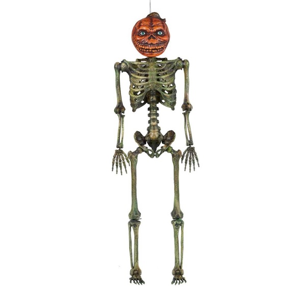 Halloween Skeleton Pumpkin Decor